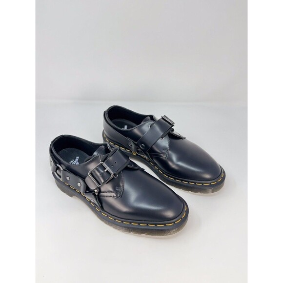 Dr Martens Henree  Mens Shoes Black Polished Smooth Leather Buckle Derby US 6 main image 9